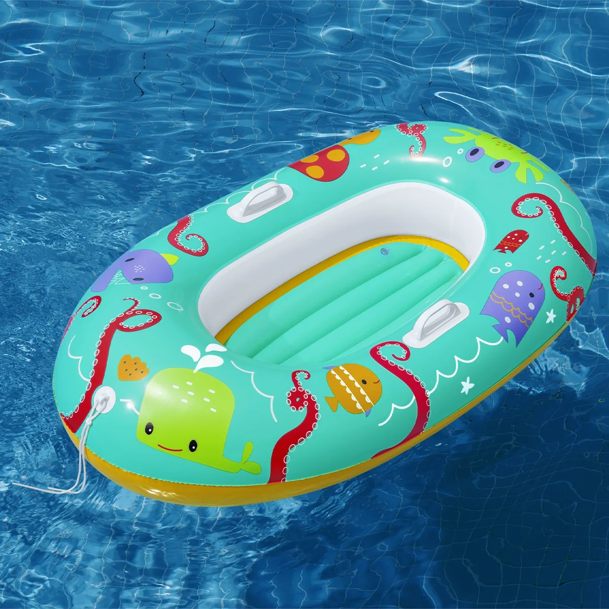 Bestway cartoon pattern inflatable boat summer swimming pool children\'s water inflatable boat age3+