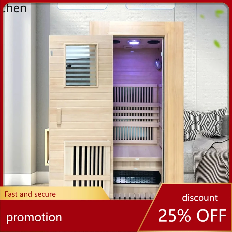 

HXL family steam room single and double sauna room far infrared tourmaline nano fumigation room