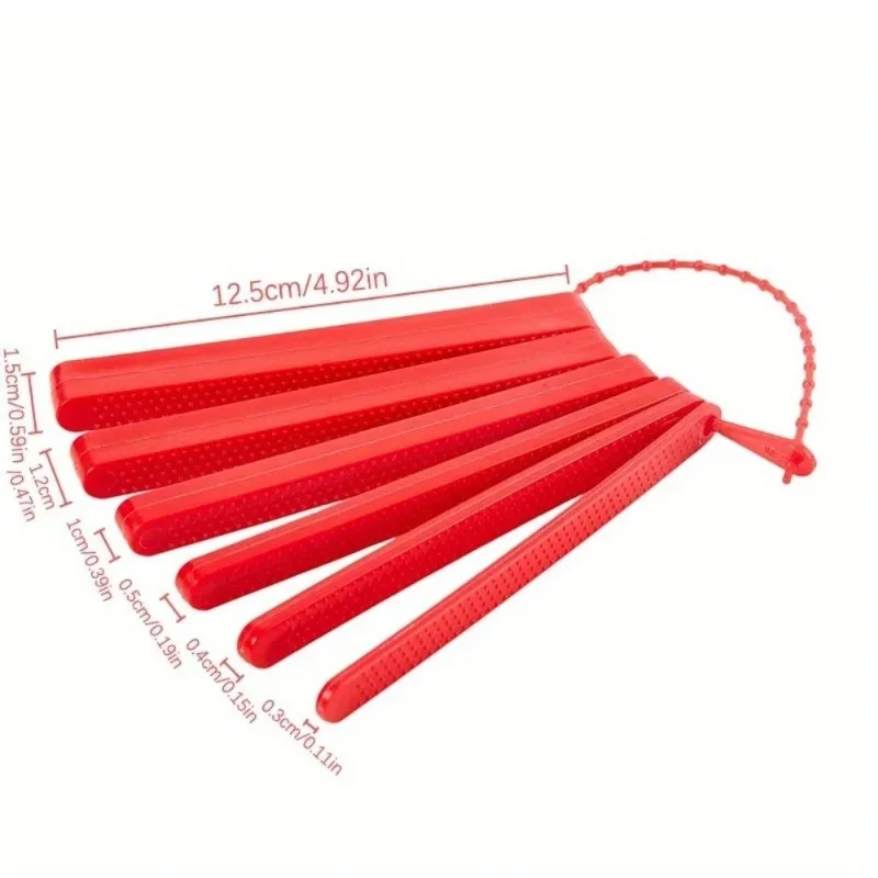 6pcs Professional Dental Bite Blocks Exerciser for Tongue Muscle Training Essential Tool for Speech Therapy And Sensory Training