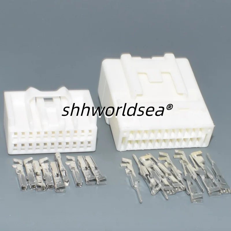 1/100Set 22P 7283-5834 7282-5834 AC Assembly Car Unsealed Wire Socket Automobile Male Female Docking Connector Assembly