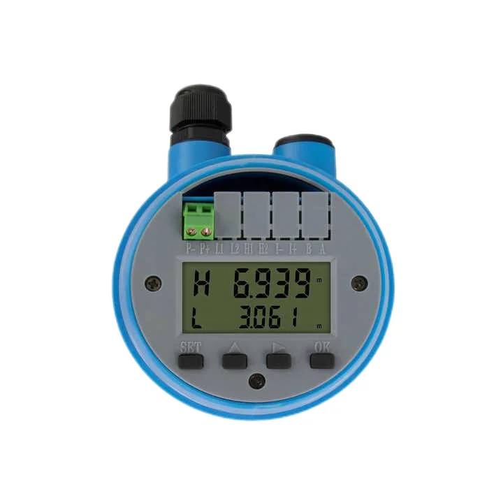 Factory Supplier Ultrasonic Level Transmitters 4-Wire RS485 Modbus Hart Measurement Meters Customizable OEM for Water Sludge