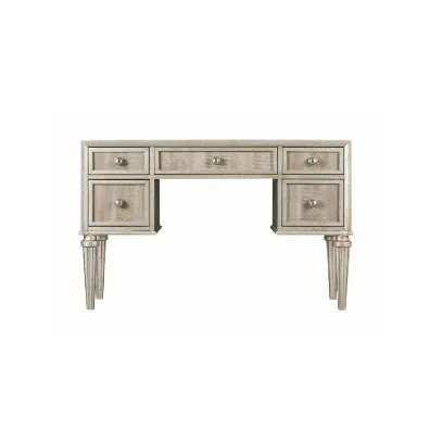 French light luxury solid wood dresser American retro old pink carved bedroom princess makeup table dresser