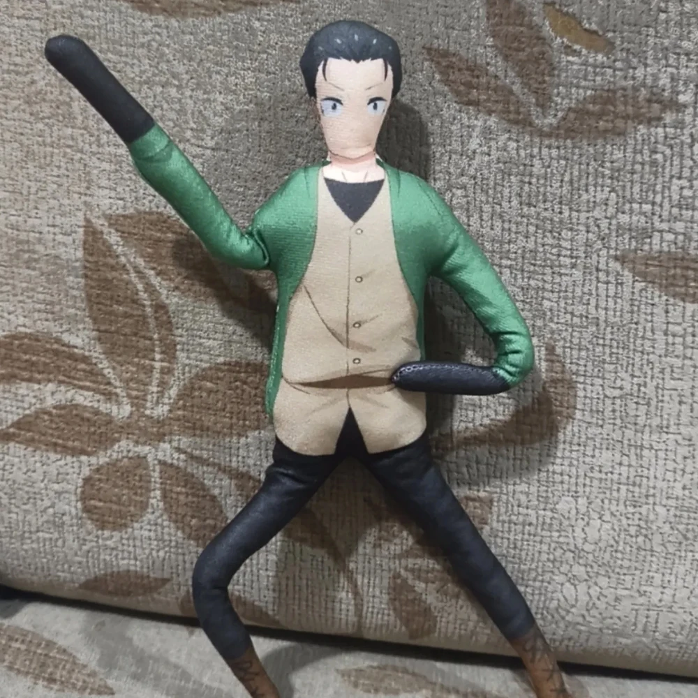 Anime Re Zero Natsuki Subaru Cosplay-Puppe, Plüsch-Stoffpuppen, abstrakte Raumdekoration, drehbare, schlanke Plüschtiere, Unisex-Requisiten – Detail 6