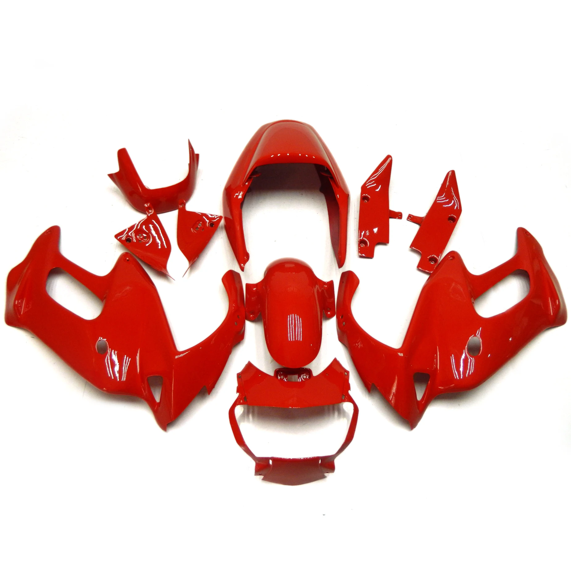 Motorcycle Fairings For Honda VTR1000F 1997 1998 1999 2000 2001 20002 2003 2004 2005 red black ABS Fairing Kit