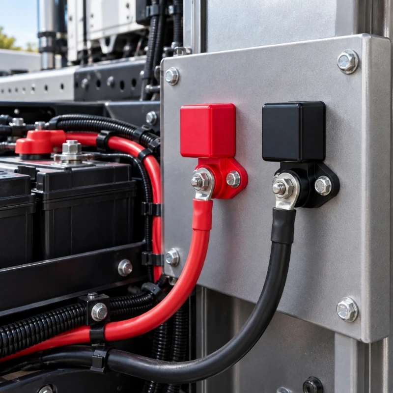 80 A Feed-Through Binding Posts Power Distribution Block with Threaded Ends and Two-Hole Mounting Plates for Electrical D2RD