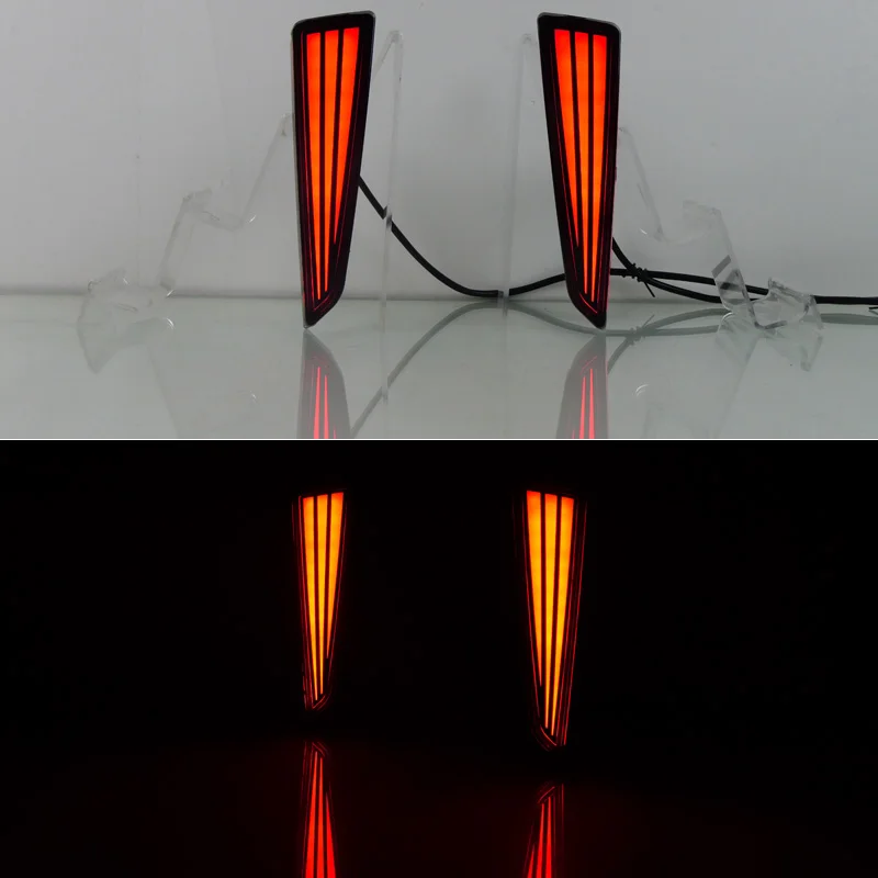 Car LED 12V Rear Bumper Lamps For Lexus RX 2015 - 2018 2019 Brake Light Turn Signal Backup Reflector Lamp Taillight Fog lamps