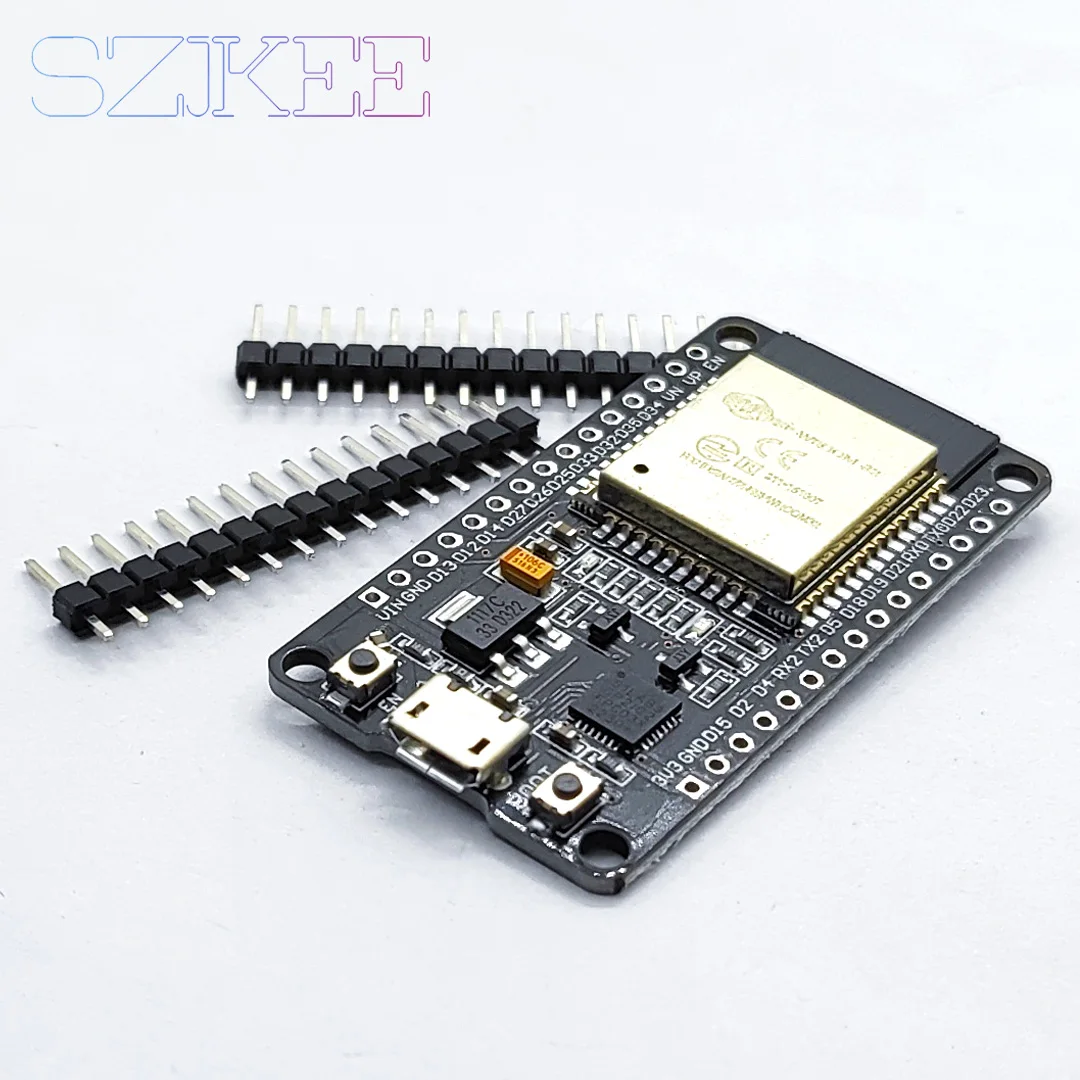 ESP32 CP2102 ESP-32 Wireless WiFi Bluetooth Development Board Micro USB Dual Core Power Supply Soldered/Not Soldered Optional