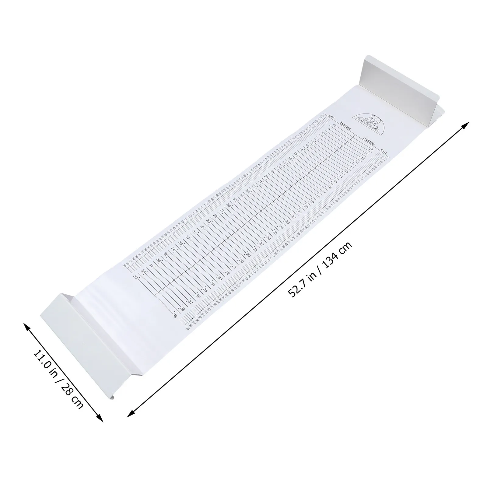 Safe Height Ruler Washable Foldable Measuring Mat for Skin Friendly ABS PVC Material Home Hospital Growth