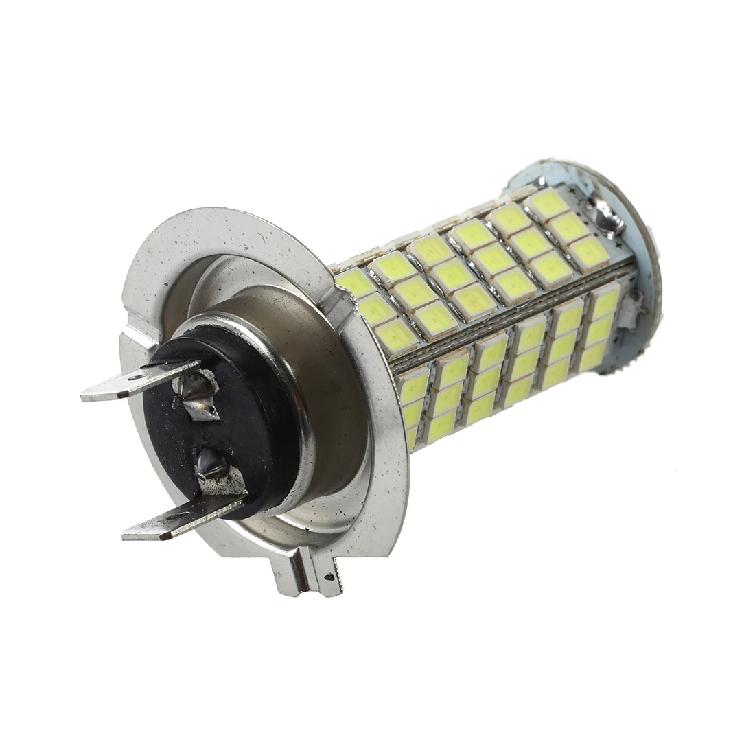 Bombilla LED para faro delantero de coche, lámpara blanca H7, 12V, 102 SMD, 1