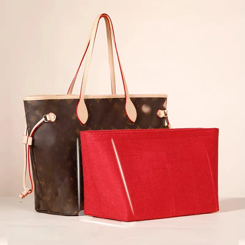 

For LV Neverfull MM Purse Organizer Insert for Handbags, Felt Bag Organizer for Tote & Purse, Tote Bag Organizer Insert