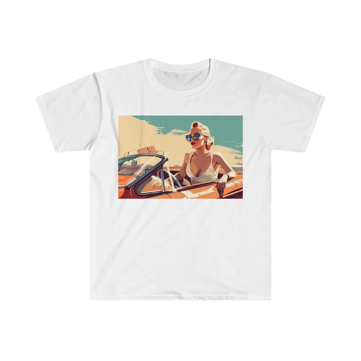 

Classic Actress, Graphic Print Summer Luxury Brand Pure Cotton Men's and Women's T-shirt Short-sleeved Street Fashion Clothing
