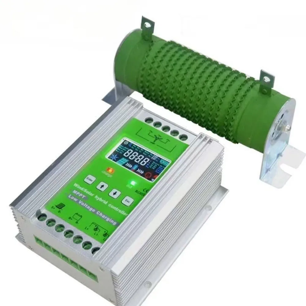 

12V 24V 48V 5KW 10KW 15KW 20KW MPPT Hybrid Controller - Wind Solar Power Regulator for Wind Turbine Generator Battery Charging