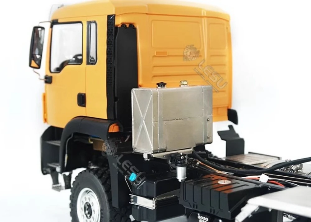 1/14 pompa dell'olio del rimorchio del trattore e gruppo serbatoio del carburante fit Tamiya 770s Benz Arocs 3348 MAN TGX FH16 XL Lesu dumper 1 14 RC Car