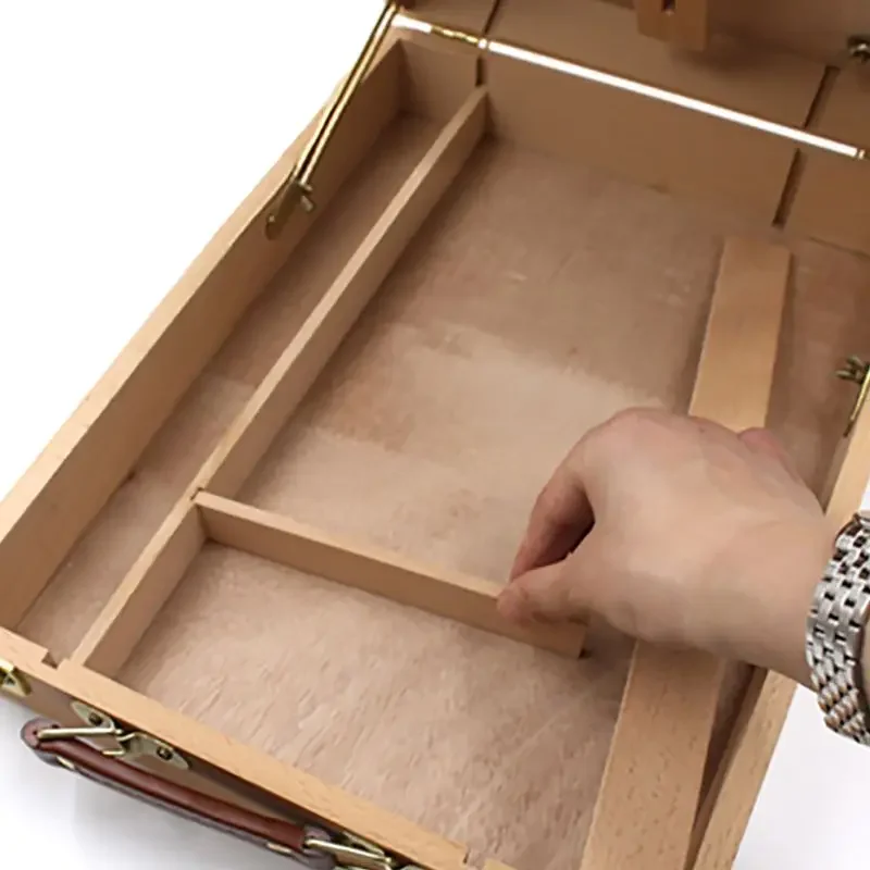 Paint Brushes Organizer Desktop Laptop Box Easel Painting Hardware Accessories Multifunctional Painting Suitcase Art Supplies
