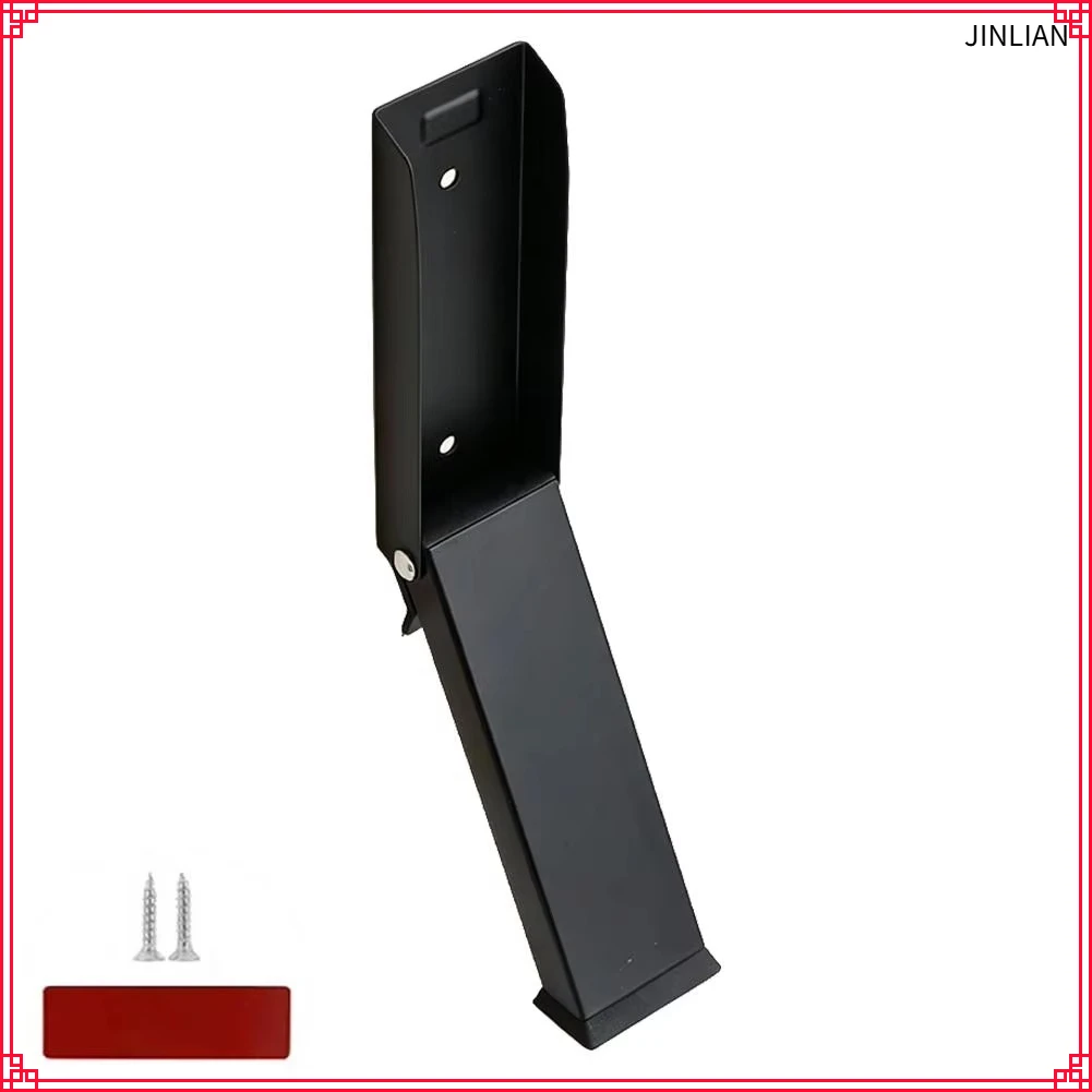 No-Slip Door Stopper: 1-Pack Heavy Duty Foldable Steel Stopper With Rubber Grip For Home, Office & Pets