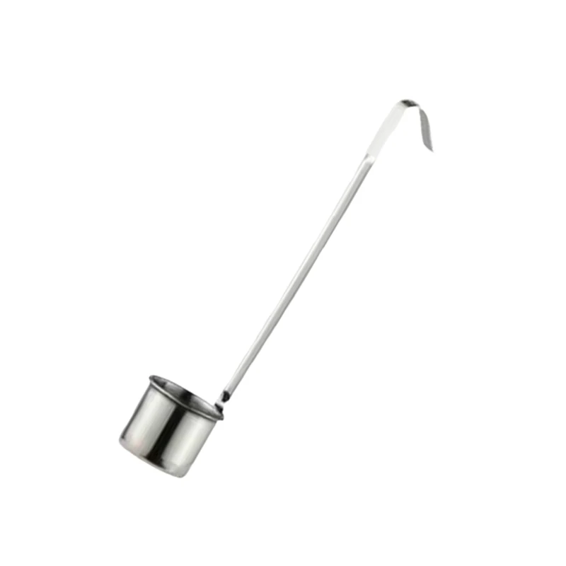 304 Stainless Steel Wine Dipper for Picnics Enthusiasts Flat Bottom Beer Spoon