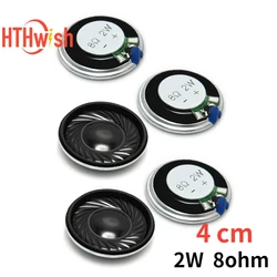 5PCS 2W 8 Ohm Diameter 40MM Speakers For Arduino 4CM Mini Ultra-thin Horn Speaker Electronic Accessories