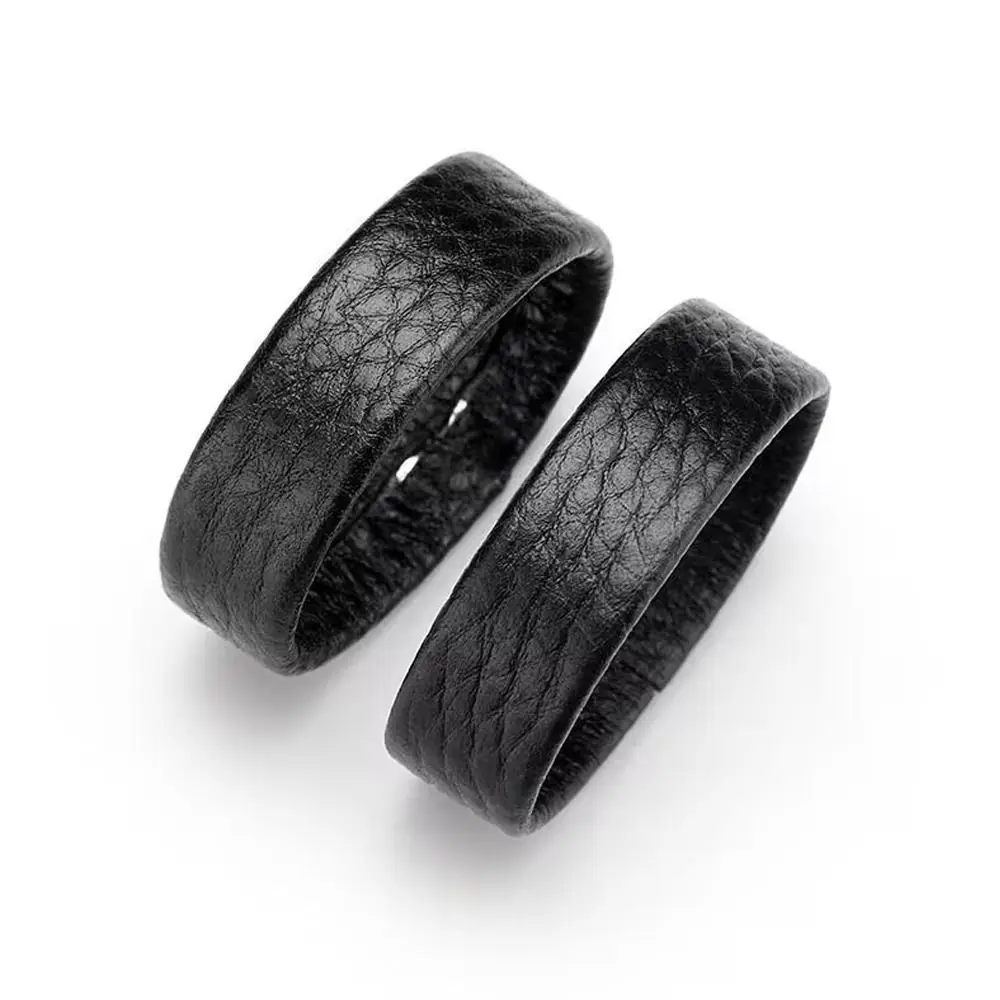 Uniwersalny męski pasek ze skóry naturalnej bydlęcej, pierścień do samodzielnego wykonania, delikatny pasek do talii, okrągły pasek, akcesoria do paska z oczkami.