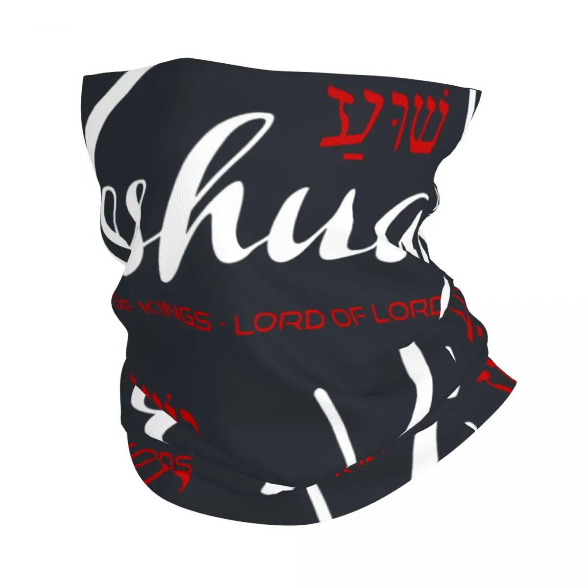 Yeshua Jesus Christian Neck Gaiter Printed Unisex Face Mask Scarf Warm Headband Hiking Windproof