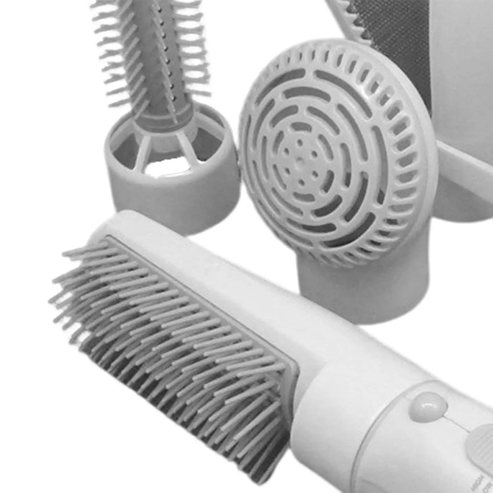 Escova de ar quente volumizando 2 configurações de temperatura Multi Styler Curling Styler