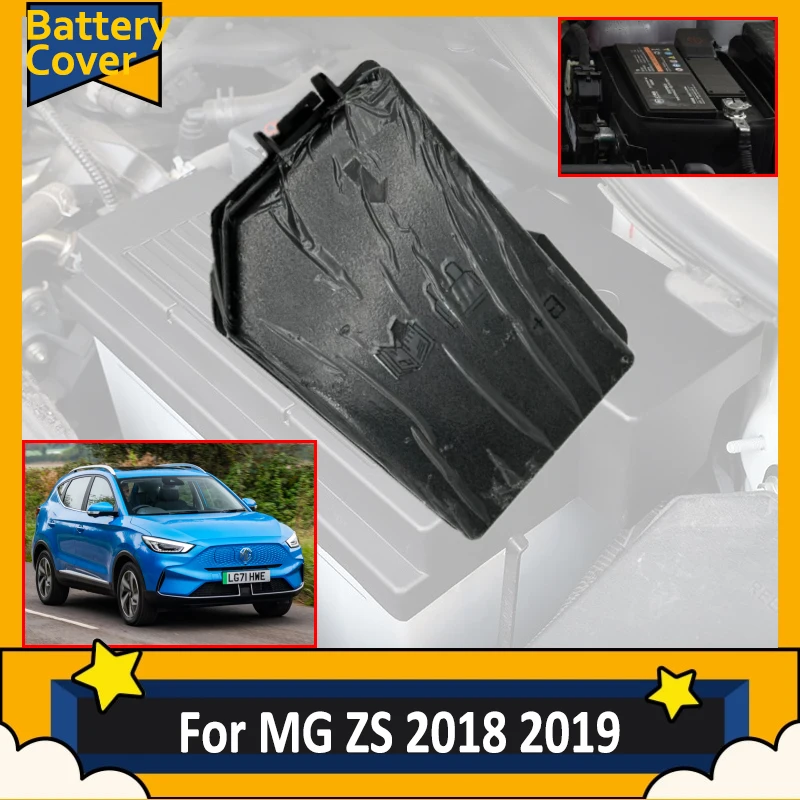 

For MG ZS ZX Astor ZS11 2018 2019 Engine Battery Cover Car Engine Box Flame Dust Protective Accessories Tuning MG VS ZST EZS