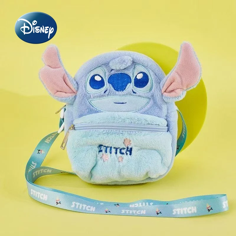 

Disney Stitch новая детская плюшевая сумка на плечо Элитный бренд мини детская сумка через плечо милая детская сумка с героями мультфильмов