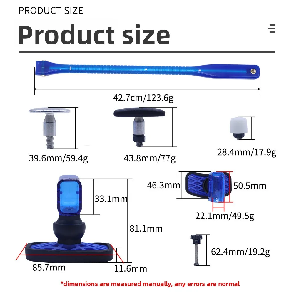 Car Dent Repair Tools Tapper Pen Pdr Hammer Kit 6