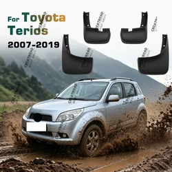 For Toyota Terios 2007 2008 2009-2015 2016 2017 2019 Fender Mudguard Mud Flaps Guard Splash Flap Mudguards Car Accessories