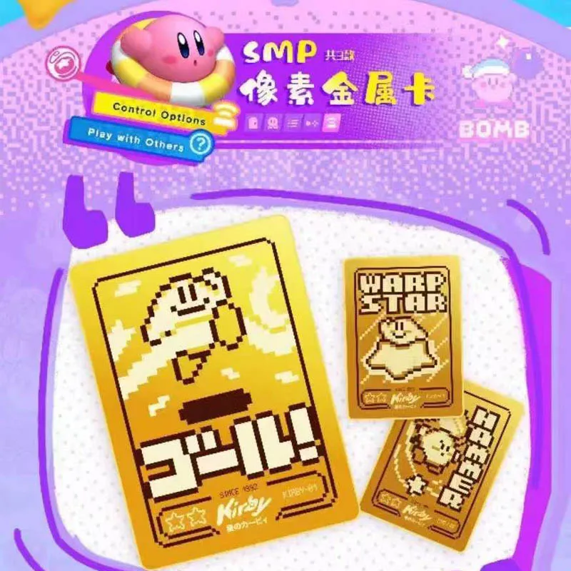 Kirby Star Card Cartoon Game Periphery Collection Super Cute Kawaii  Kirbys Cards Classic Toy Best Birthday Present For Children