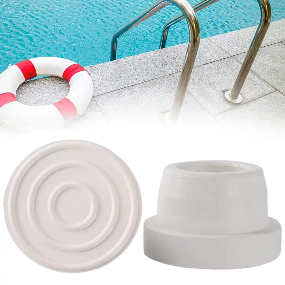 Pool Ladder Cushioning Plug Thickened Slip-resistant Swimming Ladder Protection Plugs Easy Installation for Inground for Tubing