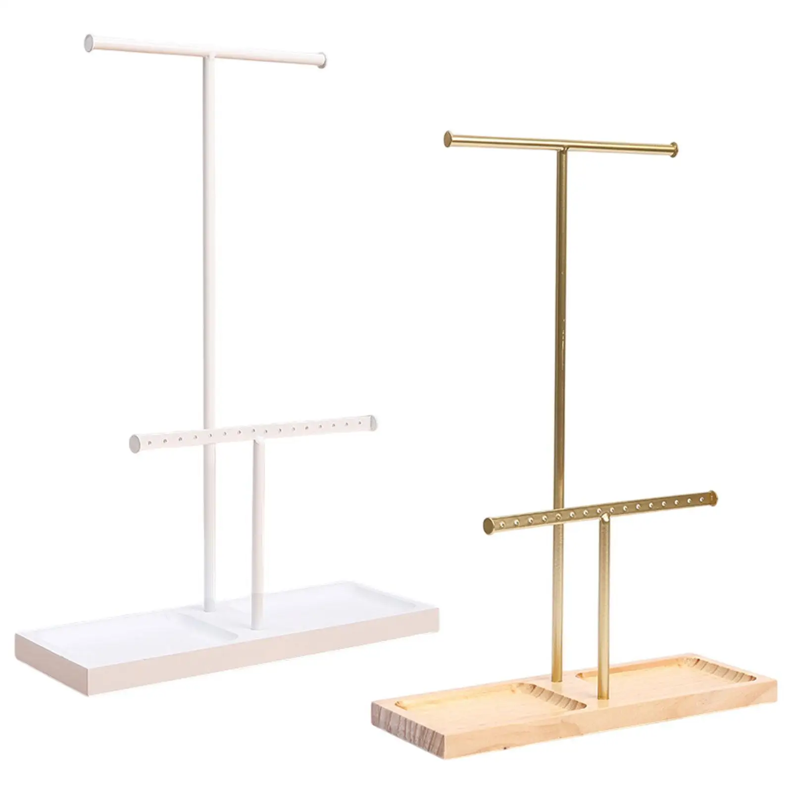 

Jewelry Organizer Necklaces Earrings Holder Multipurpose Stable Base Jewelry Display Stand Jewelry Holder for Bedroom Home