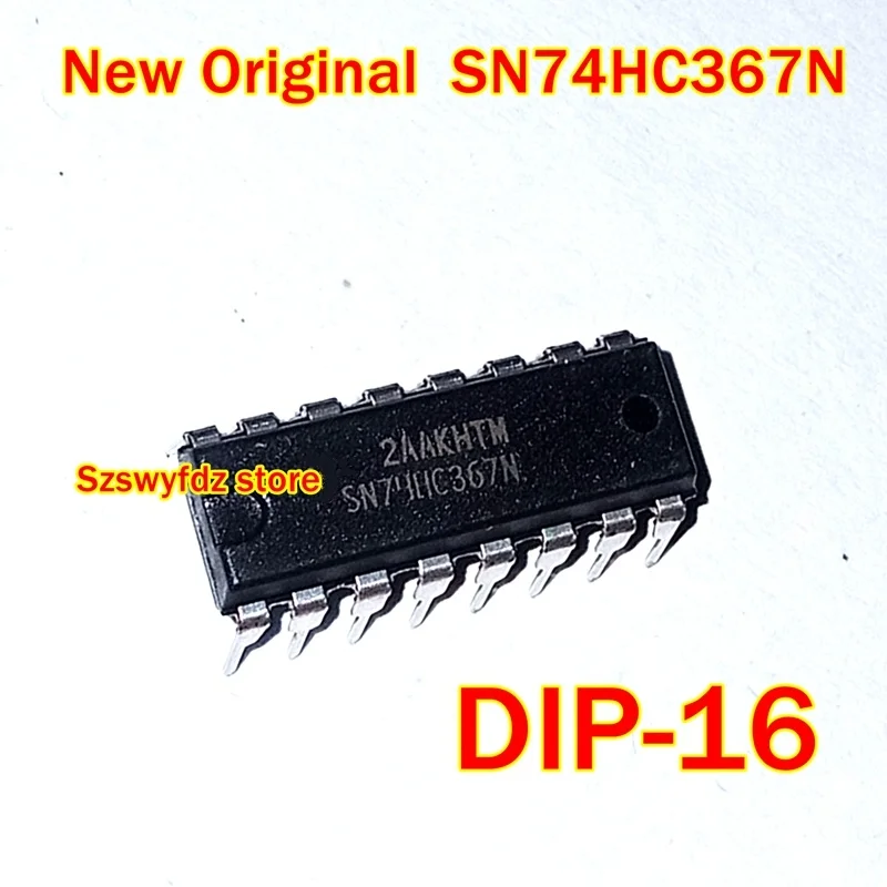 

5pcs to 100pcs New Original New Original SN74HC367N DIP-16 BUFFERS AND LINE DRIVERS WITH 3-STATE OUTPUTS