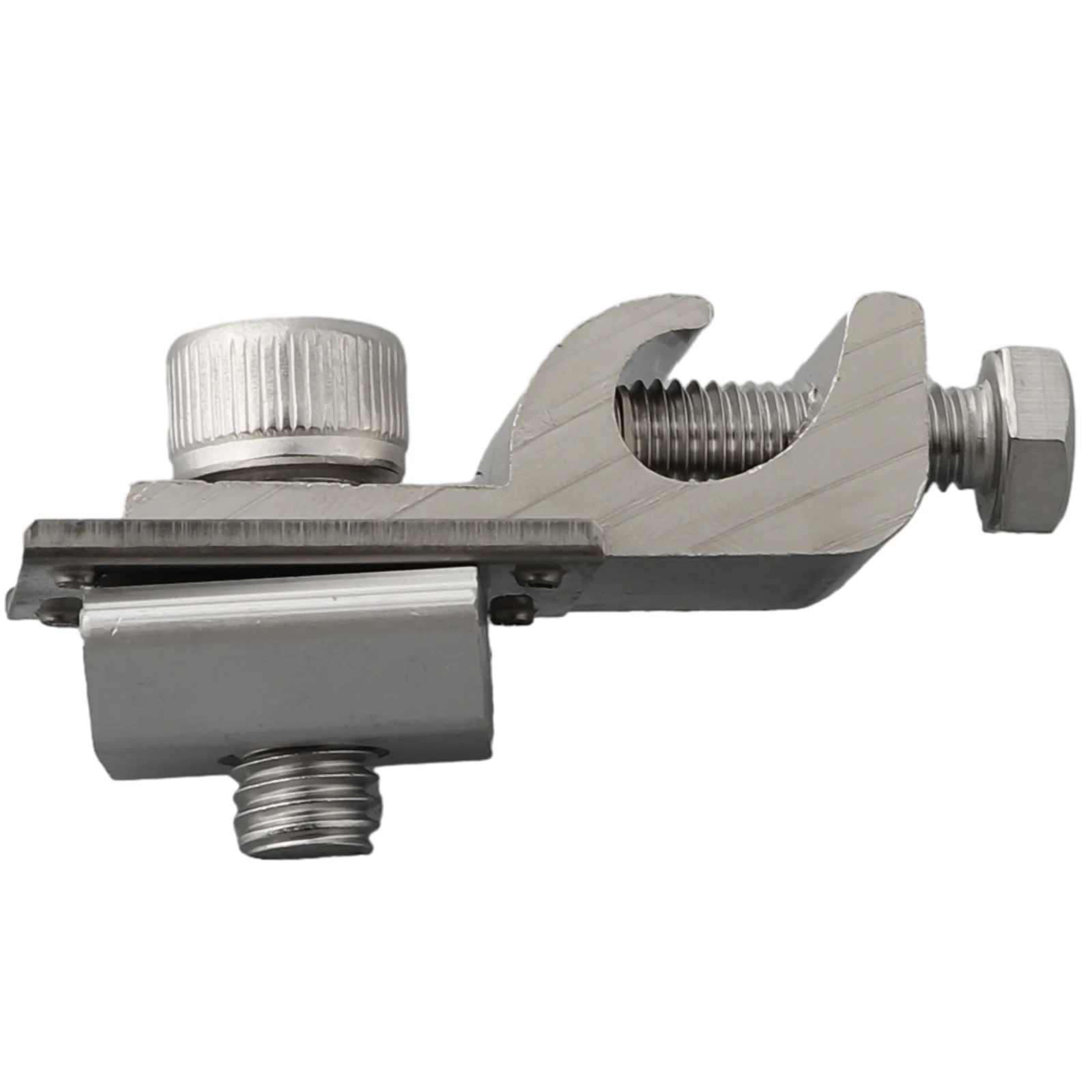 

Clamps Solar Panel Mounting Bracket Silver 1/4Pcs Protection Solar Mounting System Solar Panel Fasteners Aluminum Grounding Lug