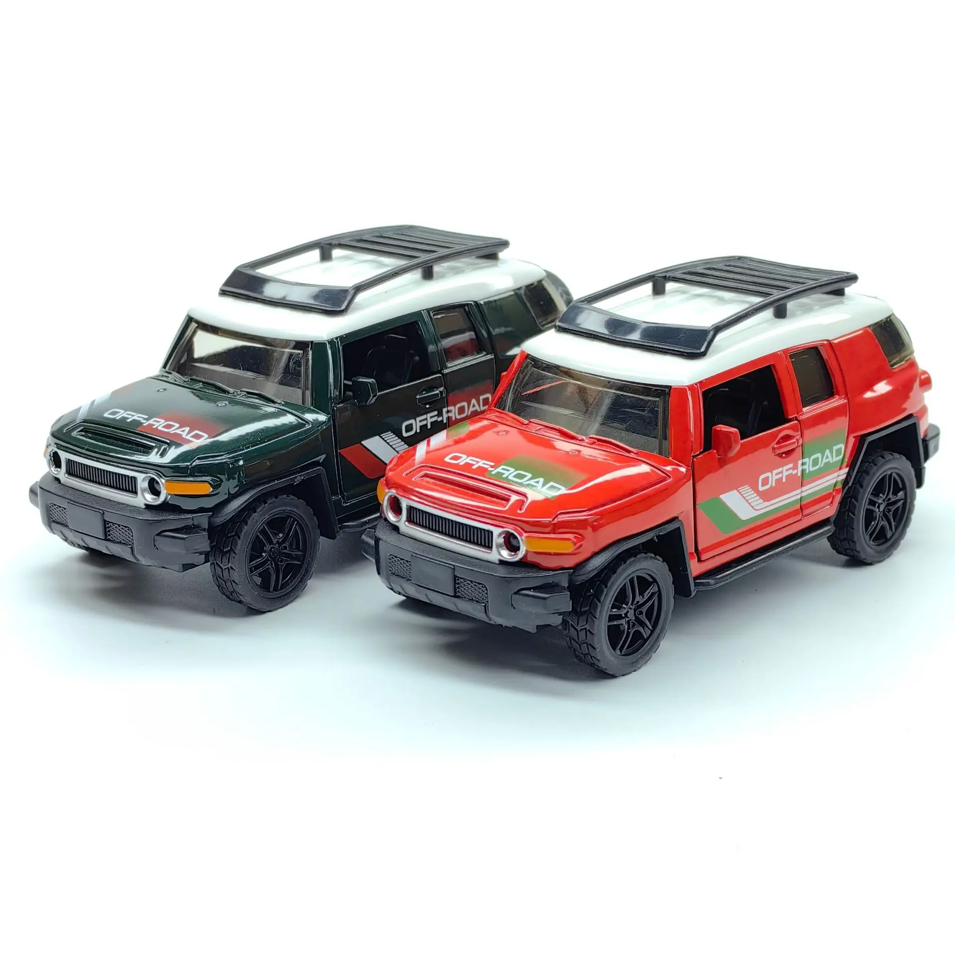 Spielzeugauto 1:36 Outdoor Hardcore Geländewagen Simulation Legierung Zurückziehen Kinderspielzeug Offene Tür Modellauto Großhandel