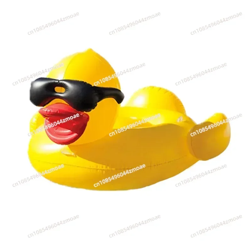 Pool float swim ring floating bed inflatable rubber duck float for summer