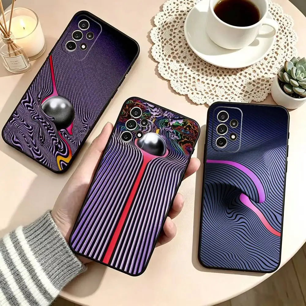 Tame Impala Psychedelic Art  Phone Case For Samsung S25,S24,S21,S22,S23,S30,Ultra,S20,Plus,Fe,Lite,Note,10,Black Cover