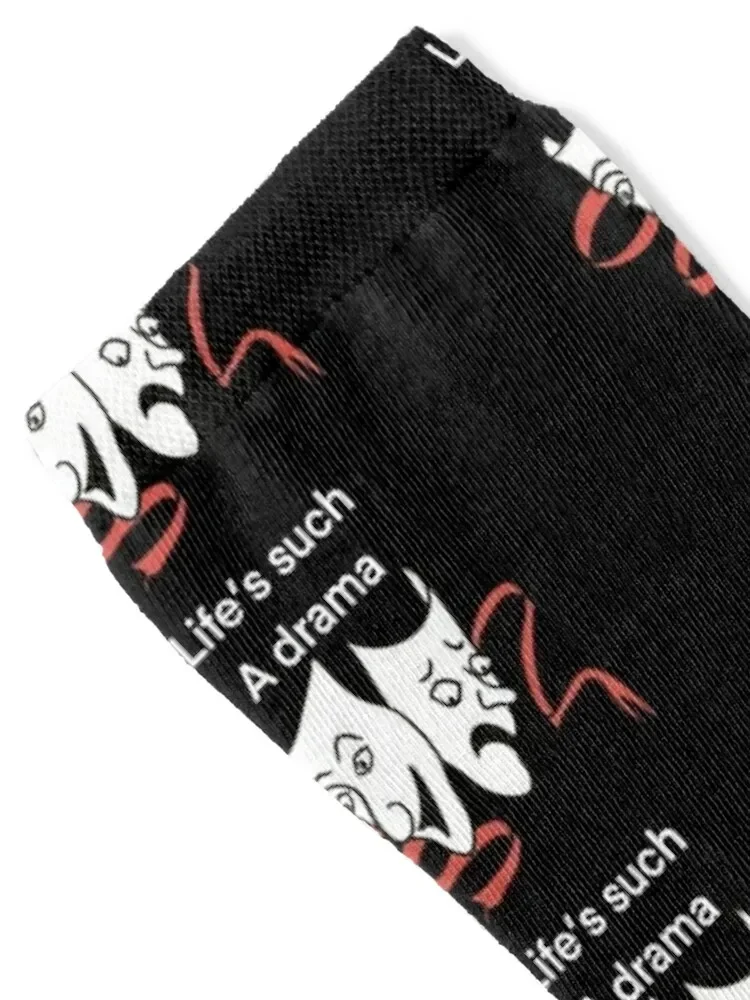 Life’s such a drama Socks Men's japanese fashion Boy Socks Women's