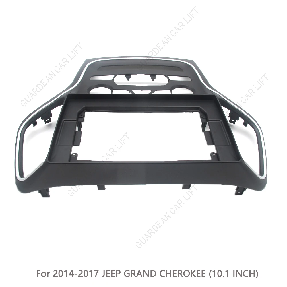 10 Inch Car Frame Fascia Adapter Android Radio Dash Fitting Panel With Cable Canbus Decoding For Jeep Grand Cherokee 2014-2017