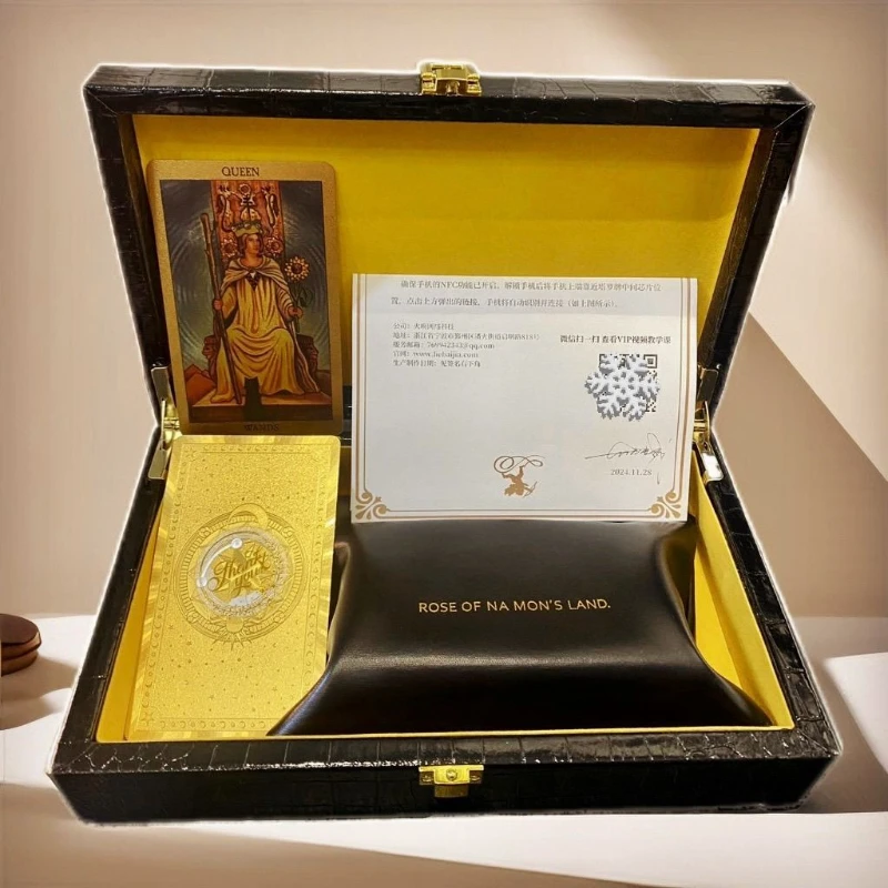 

Tarot card smart with chip gift box, beginner classic tarot card collection