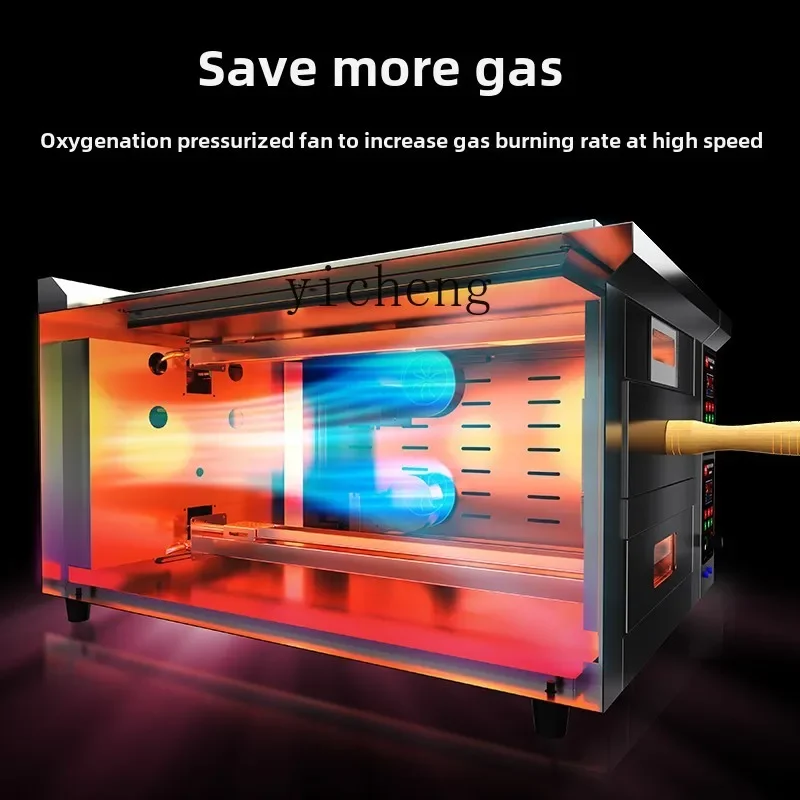 Zz commerciale intelligente roujiamo forno a gas scones a temperatura costante stufa stalla biscotti