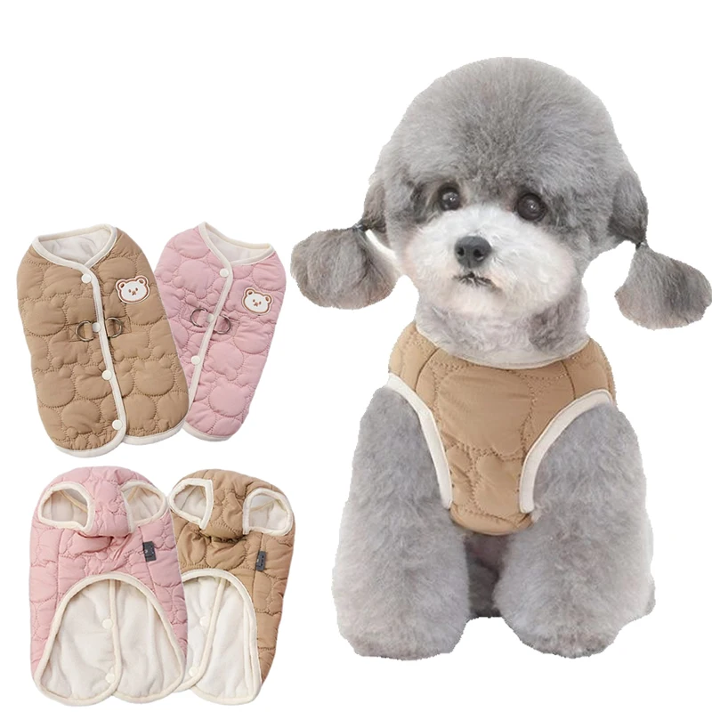 

Pet Clothing for Dog Harness Vest Coat Jacket Winter Dog Clothes Puppy Yorkie Pomeranian Teddy Poodle Bichon Pet Garment Outfit