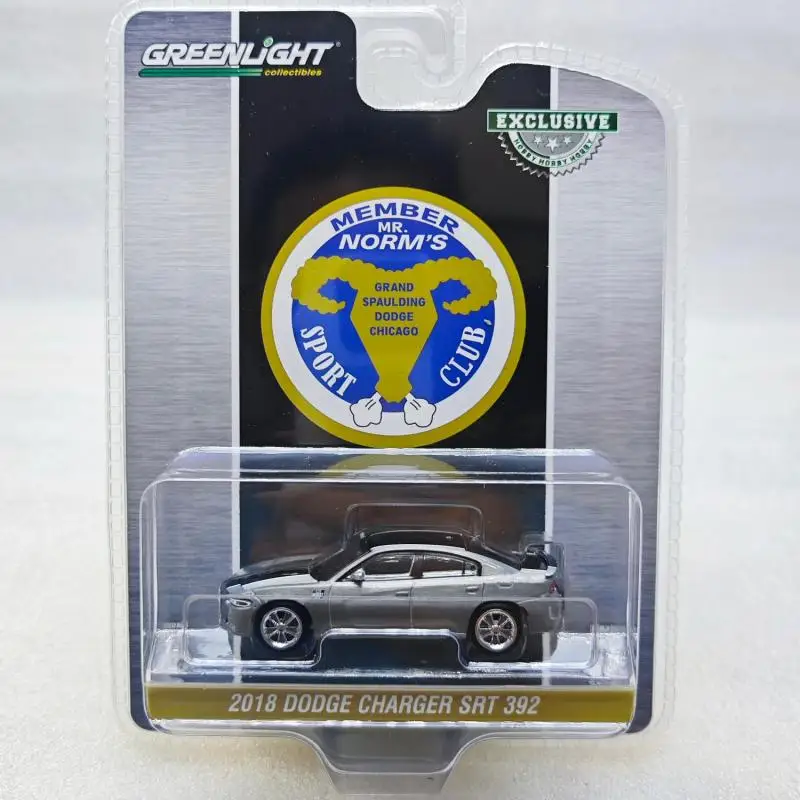 

Greenlight 1:64 2018 Dodge Charger SRT 392-Norm Heritage GSS Charger литая модель автомобиля из сплава, подарки, игрушка