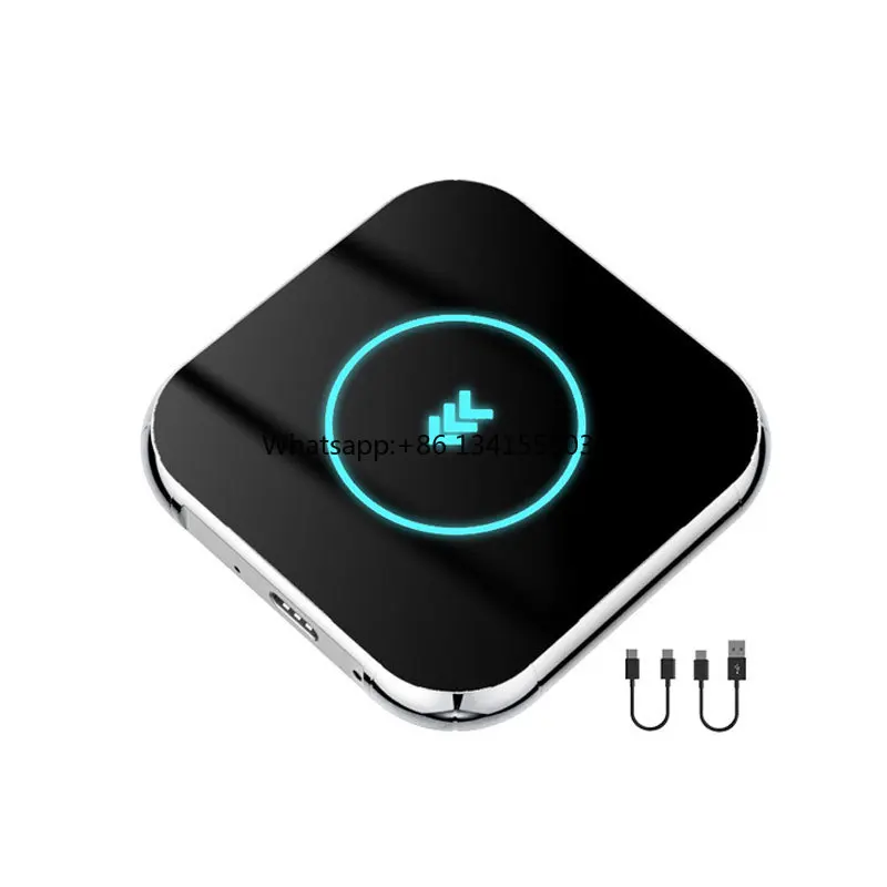 OEM 5.0 Wireless Carplay AI Box Dongle Smart Car Key Converte Carplay cablato in CarPlay wireless/Android Auto Plug & Play