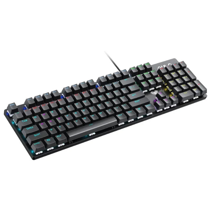 

Esports Game Mechanical Keyboard and Mouse Set Chicken Eating Business Office Desktop Computer Green Axis