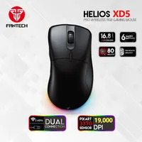 FANTECH HELIOS GO Gaming XD5 Mouse 19000DPI RGB Mice Professional Gamer Peripherals Supports Wired and Wireless Connections