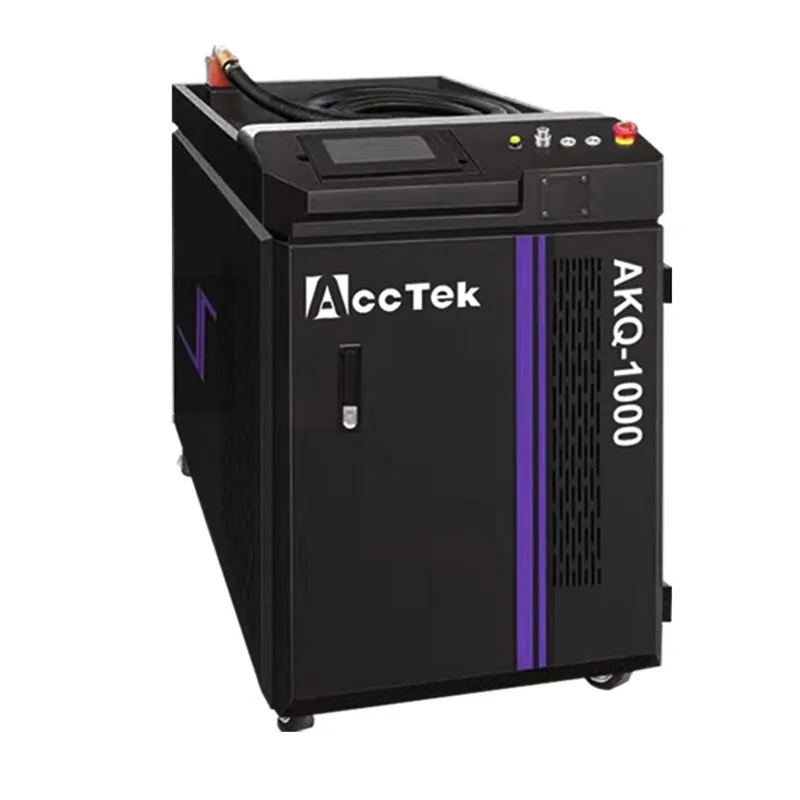 High Efficiency Fiber Laser Cleaner AKQ-1000 Rust Removal Cleaning Machine 1000W 1500W 2000W