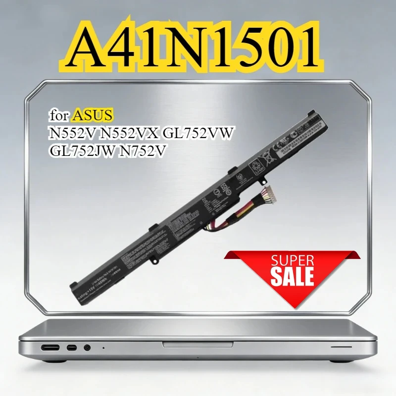 A41N1501 Laptop Battery for ASUS N552V N552VX GL752VW GL752JW N752V