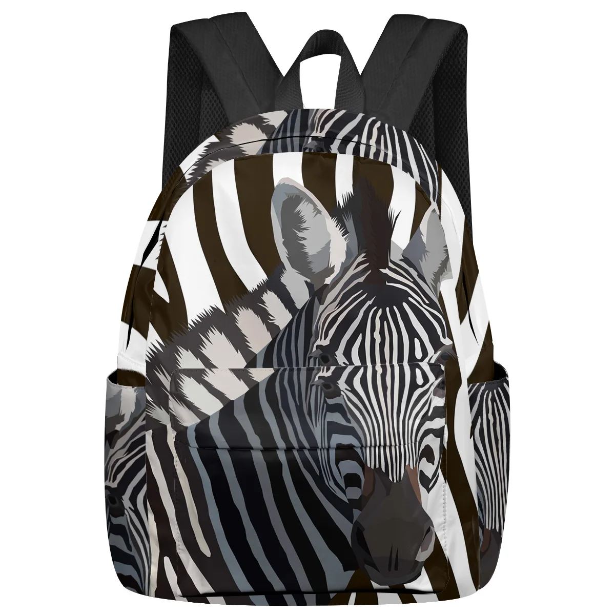 

Animal Zebra Pattern Zebra Texture Women Man Backpacks Waterproof School Backpack For Student Boys Girls Laptop Bags Mochilas