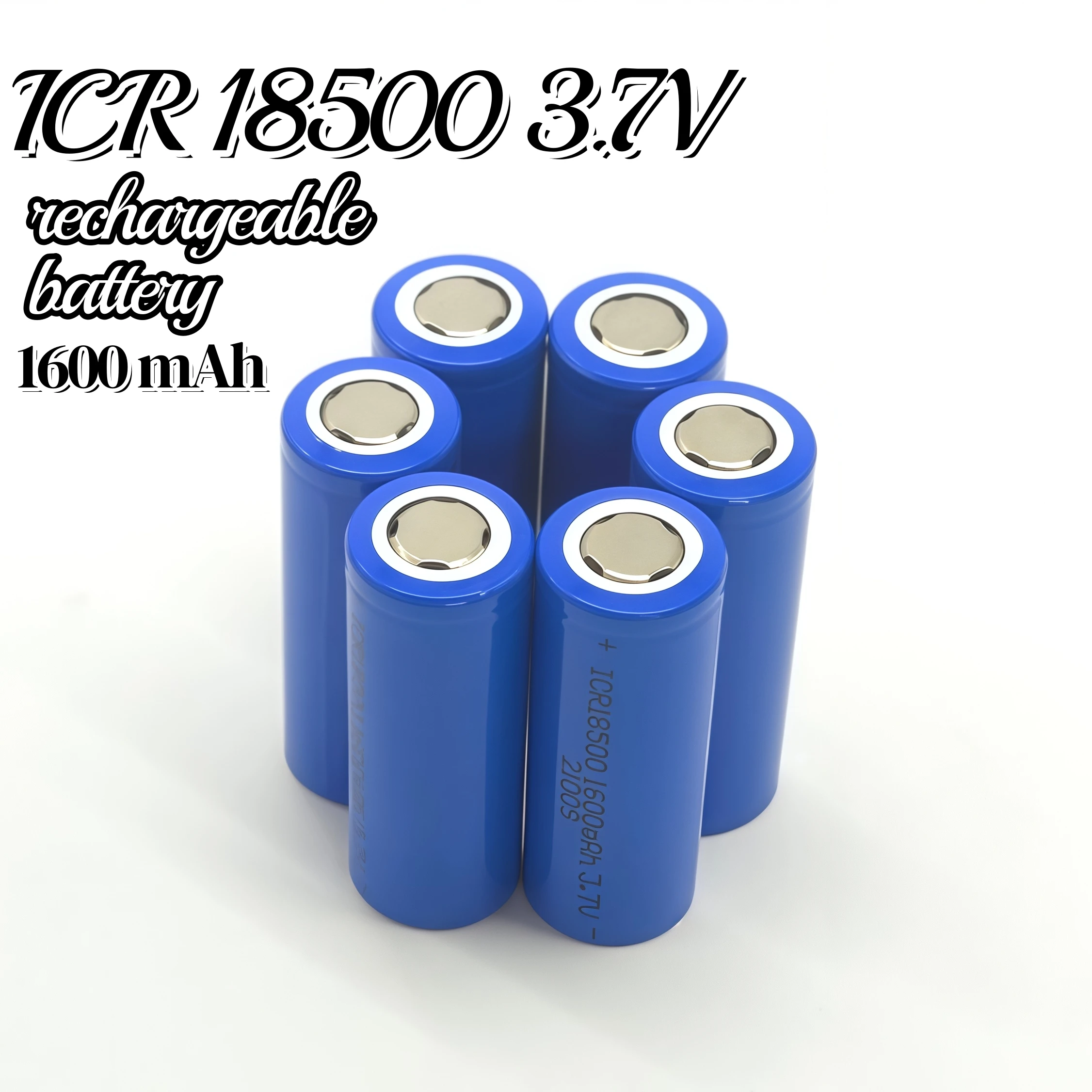 18500 wiederaufladbarer Lithium-Ionen-Akku 3,7 V 1600 mAh – Spezialisierte Stromquelle für Taschenlampen und Anti-Licht-Geräte