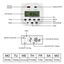CN101A LCD Timer Switch 12V-220V #4